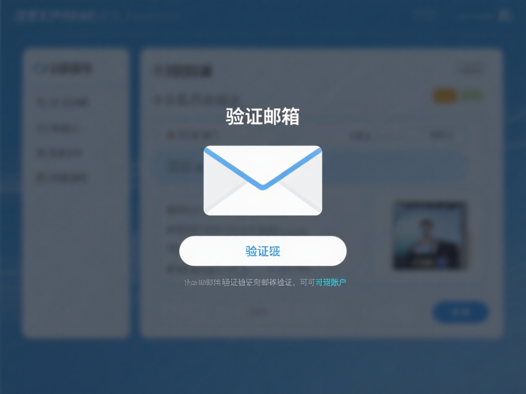 验证邮箱：注册完成后，系统会发送一封验证邮件到你注