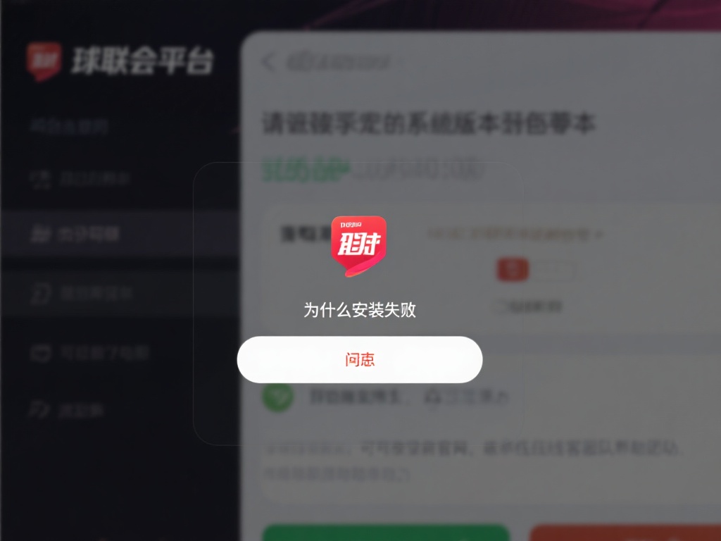 为什么安装失败？
这可能与手机或电脑的系统版本不