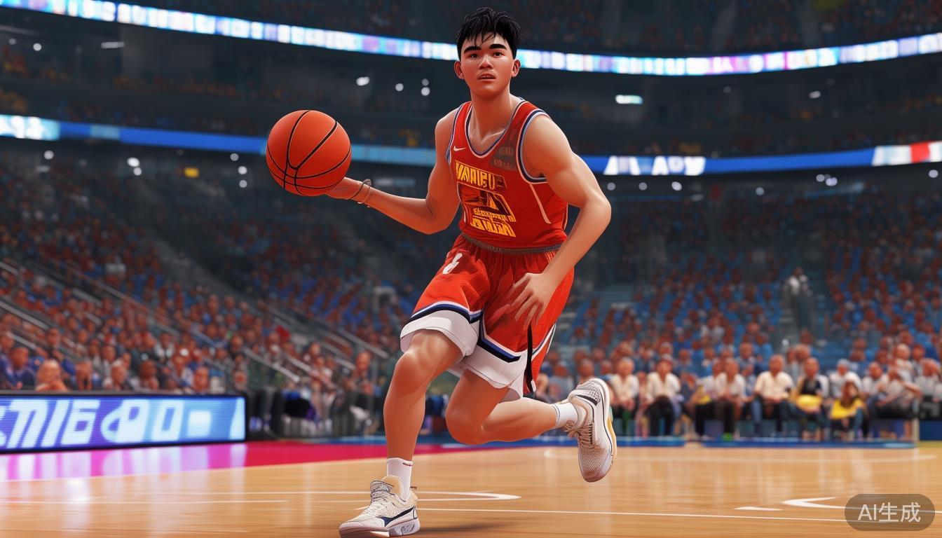 2024年度球盟会PG位置明星玩家全面盘点解析 作为一名年轻的明星PG,陈俊豪凭借自信和才华迅速崛